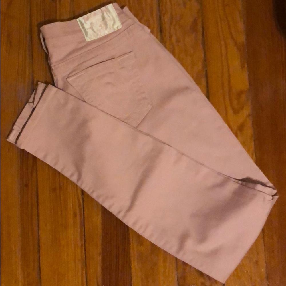 True religion rose pink jeans